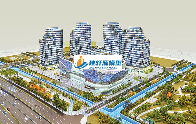 梁河智慧城模型