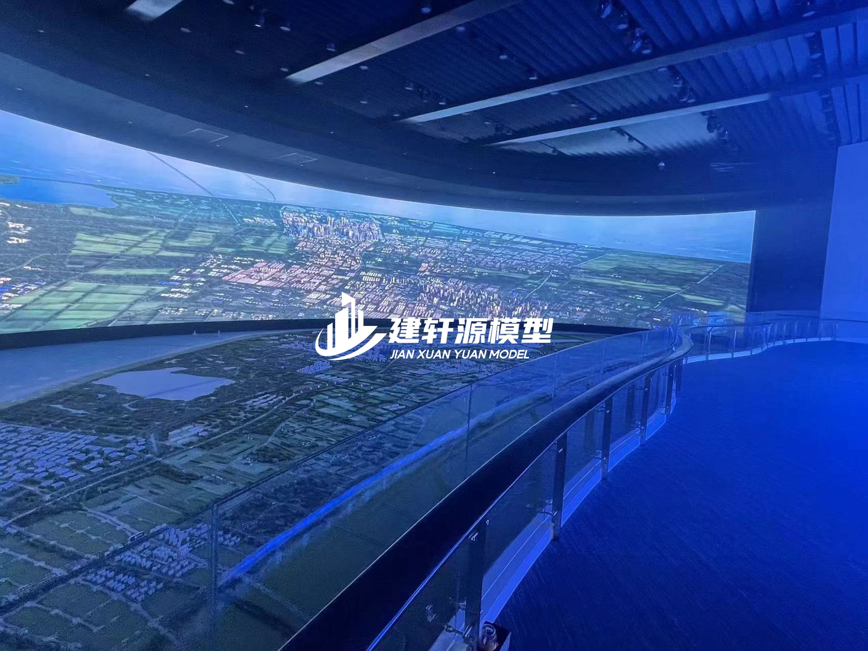 梁河规划区域模型