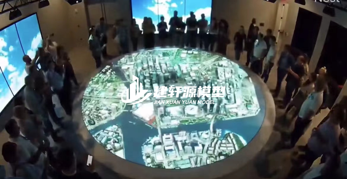 梁河投影沙盘模型定制