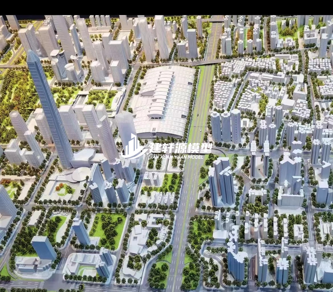 梁河城市规划模型