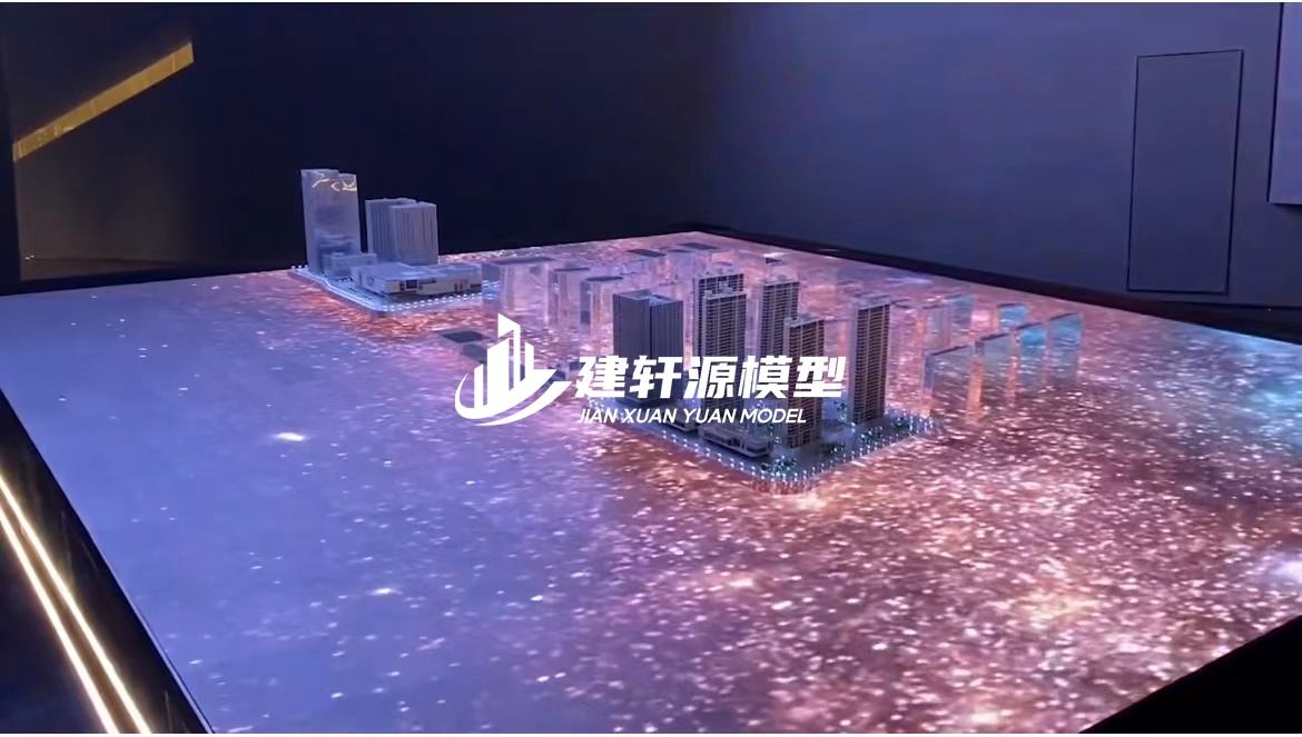 梁河电子模型